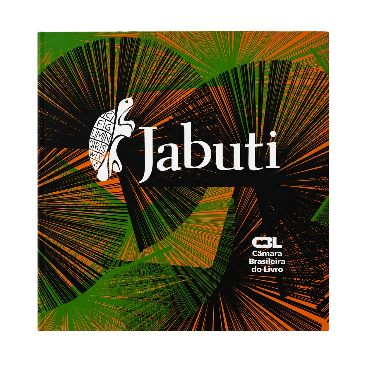 Arte da capa do catálogo do Prêmio Jabuti 2024