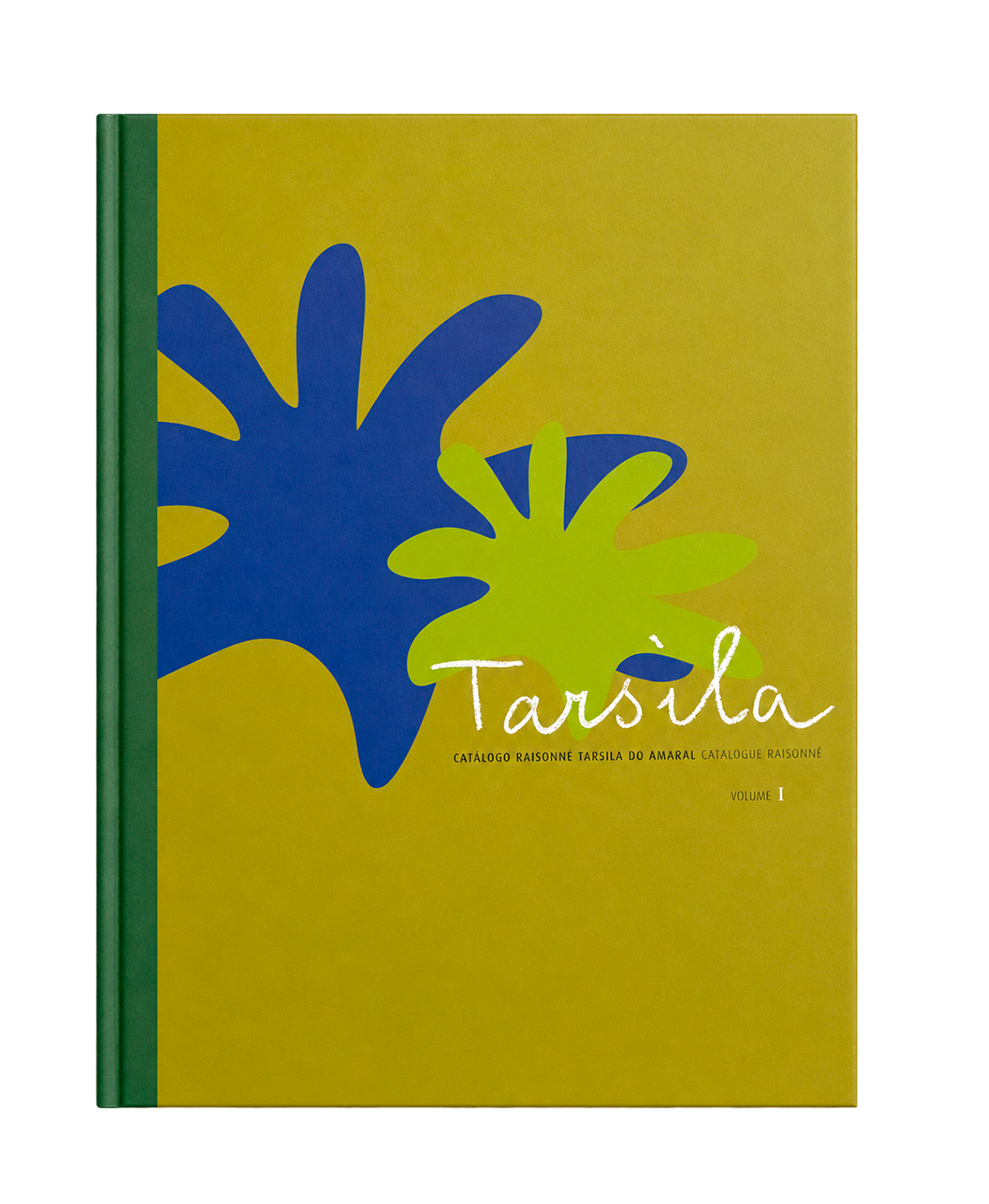 Capa do catálogo Catálogo raisonné Tarsila do Amaral, projeto editorial da Via Traço