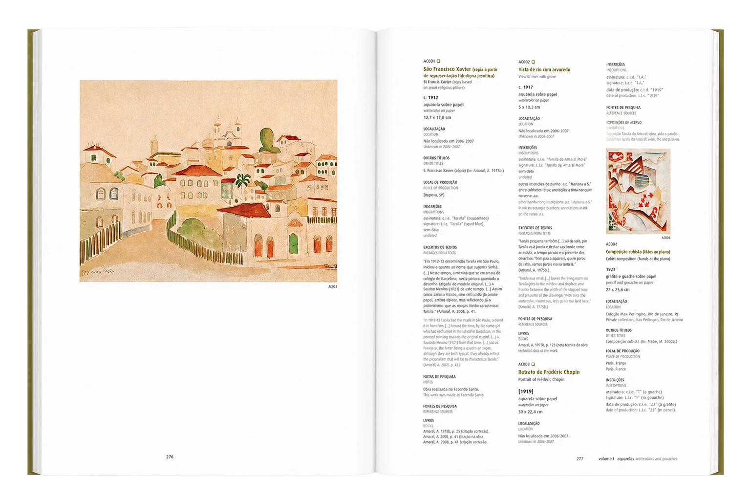 Catálogo raisonné Tarsila do Amaral — página 11