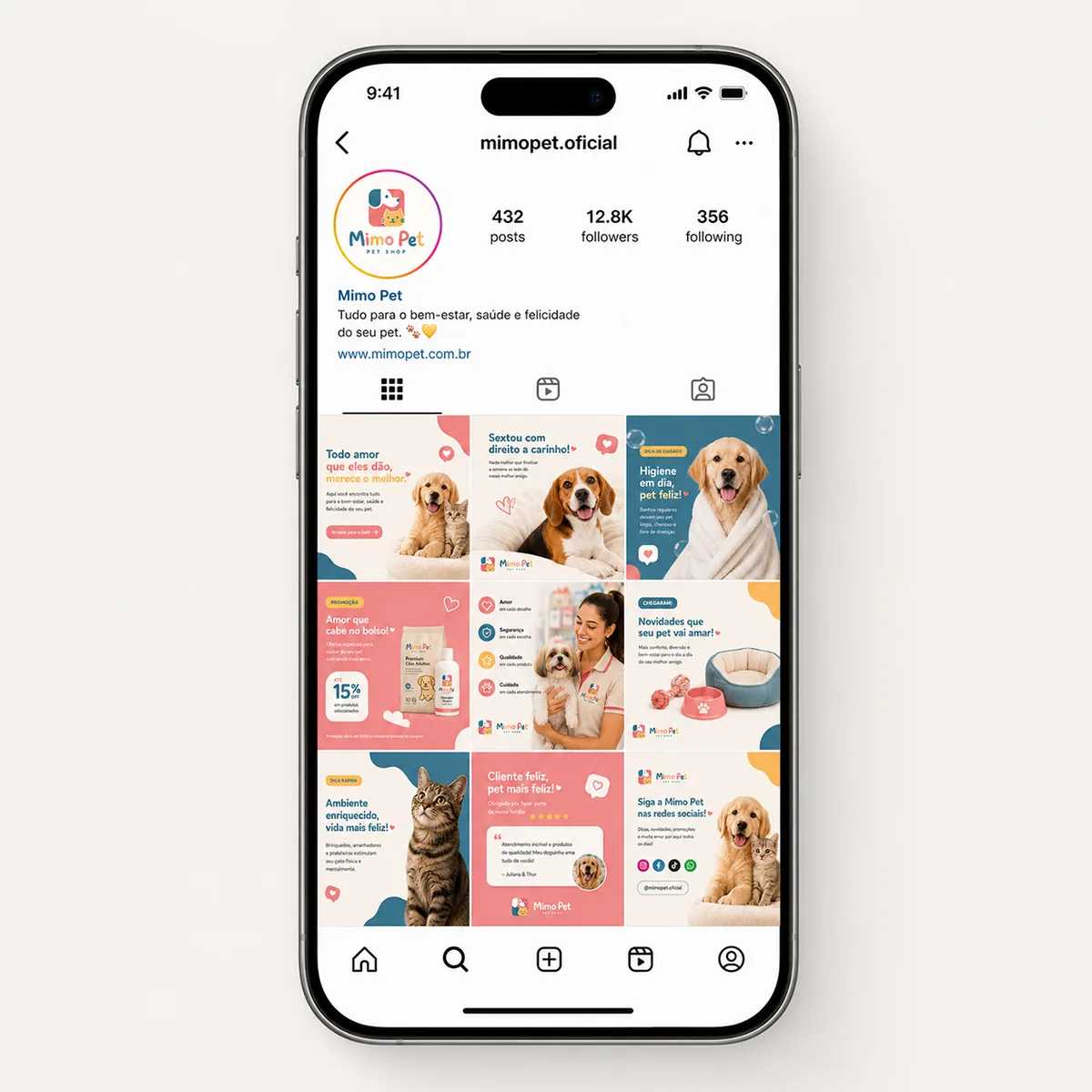 Mimo Pet — identidade visual 9