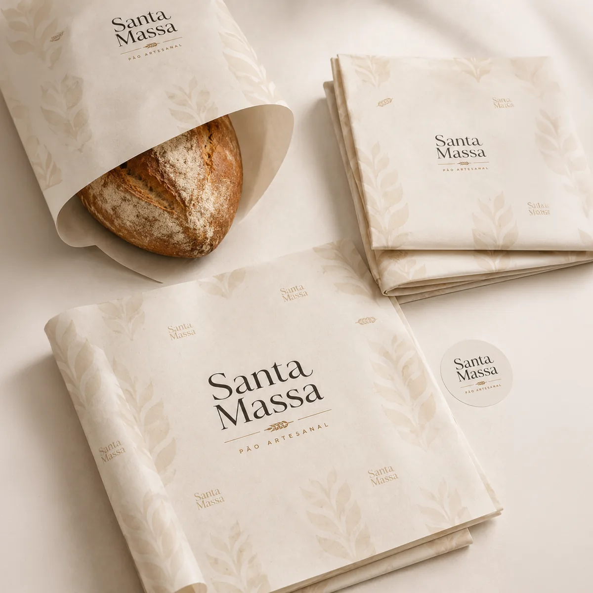 Santa Massa — identidade visual 4